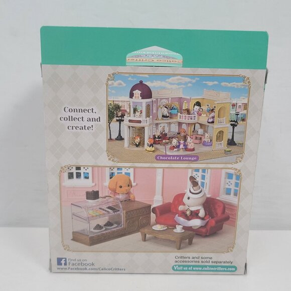 Calico Critters Chocolate Lounge Accessory Set NOT COMPLETE - Picture 5 of 5